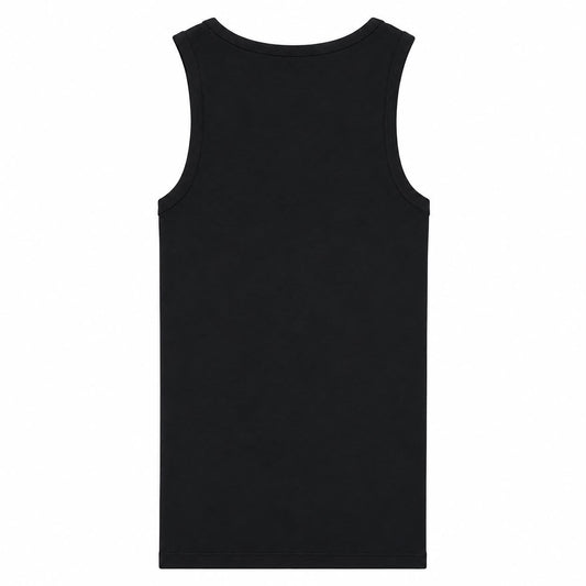 PrettyFastCo Origianl Vest In Black With Pink Logo
